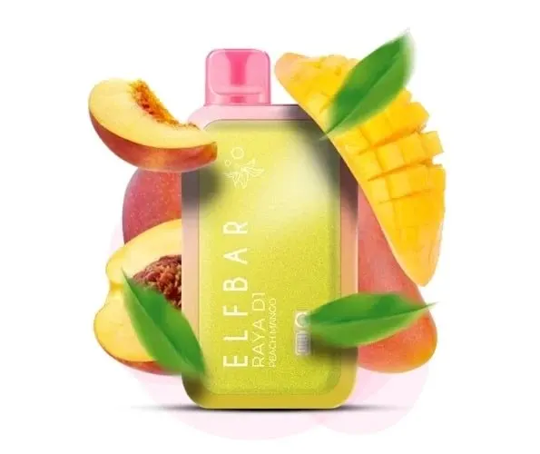 Elf Bar Raya D1 — Peach Mango