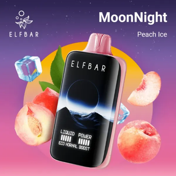 Elf Bar MoonNight 40K — Peach Ice