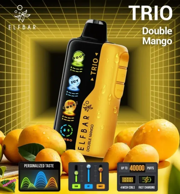 Elf Bar TRIO 40000 — Double Mango